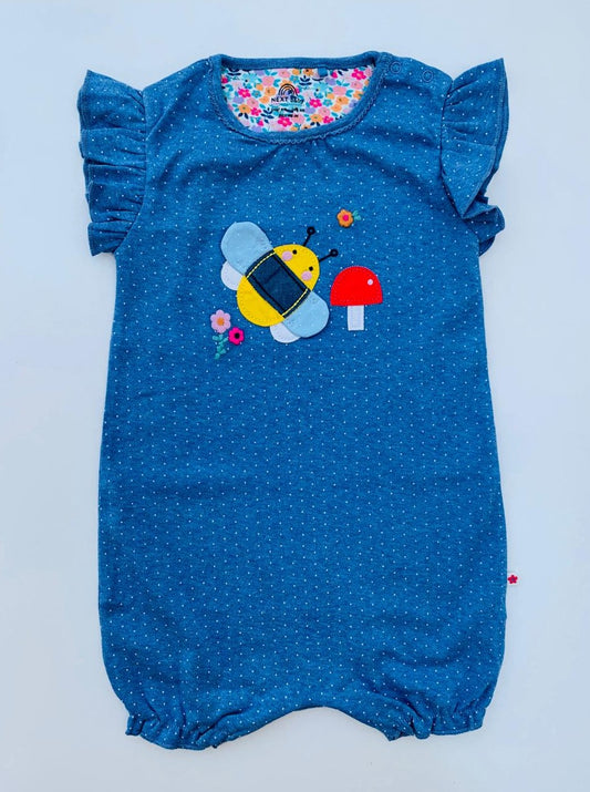 Next Embroided Lady bug Romper