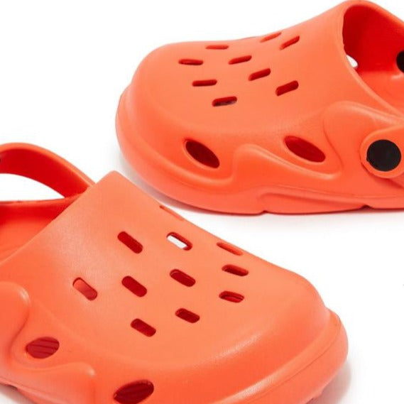 R&B Orange Crocs