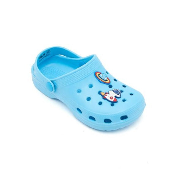 R&B Rocket Blue Crocs