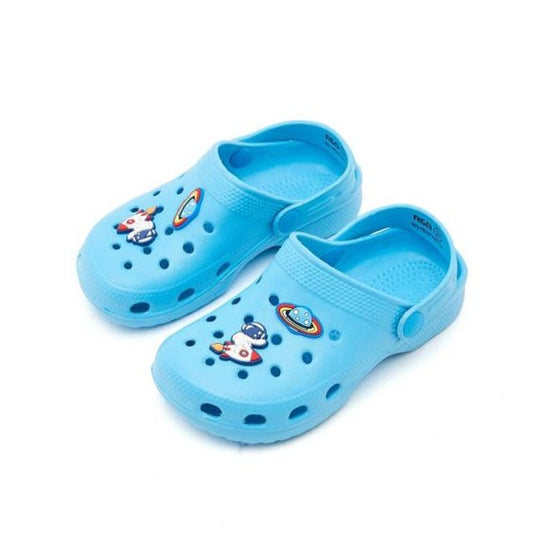 R&B Rocket Blue Crocs