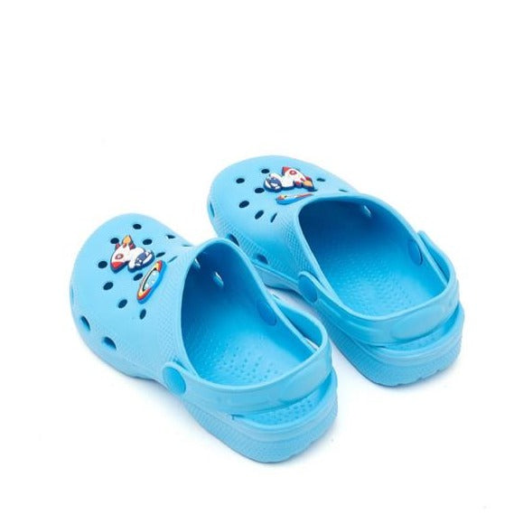 R&B Rocket Blue Crocs