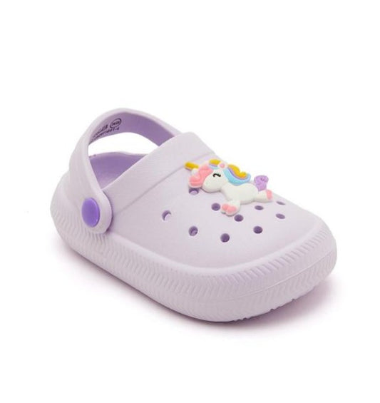 R&B Unicorn Purple Crocs