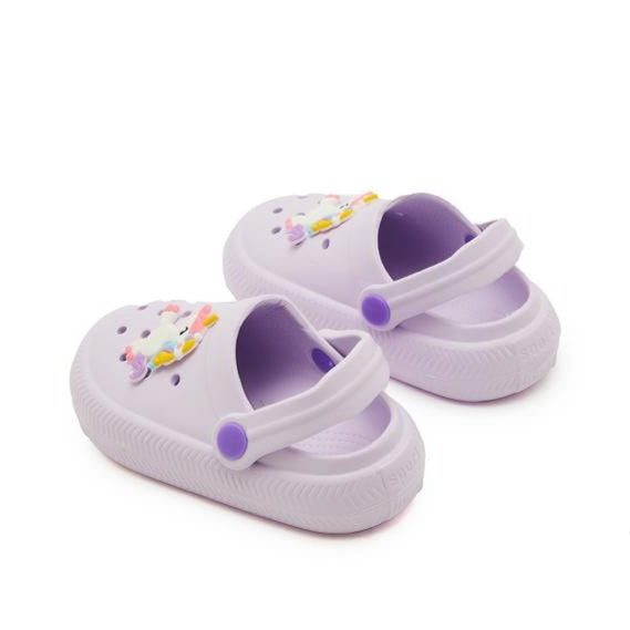 R&B Unicorn Purple Crocs