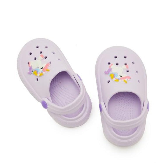 R&B Unicorn Purple Crocs