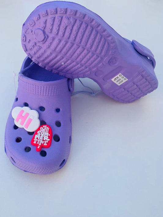 R&B "Hi" Crocs