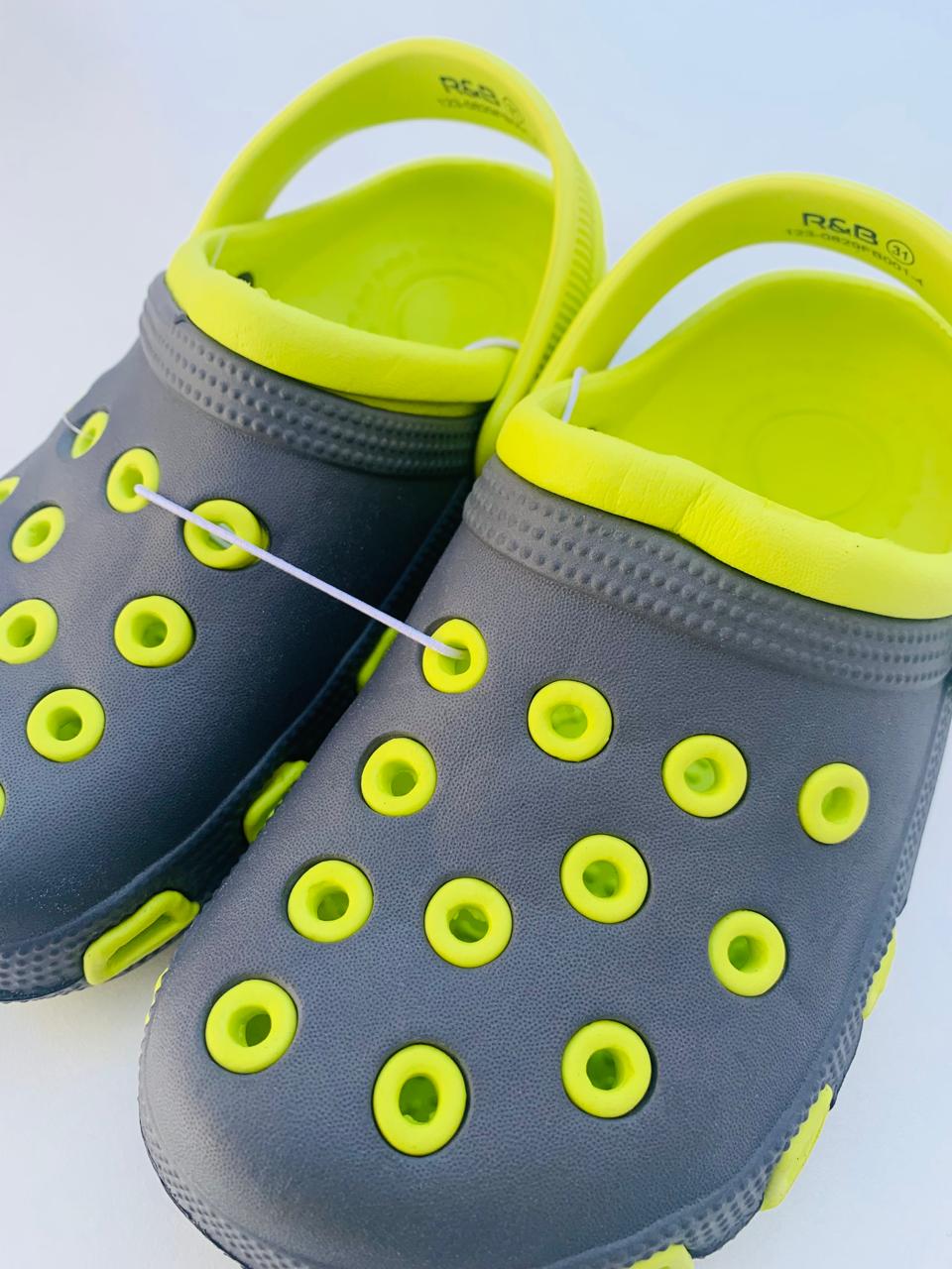 R&B Double Color Crocs