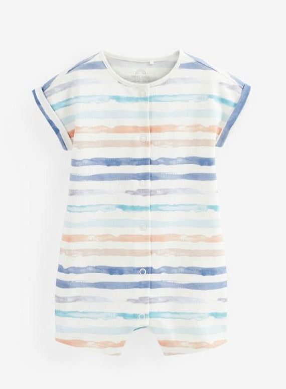 Next Printed colourfull Lines Romper