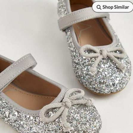 George Glittery Pumps