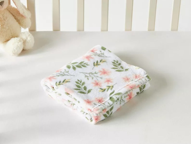 Juniors Floral Blanket