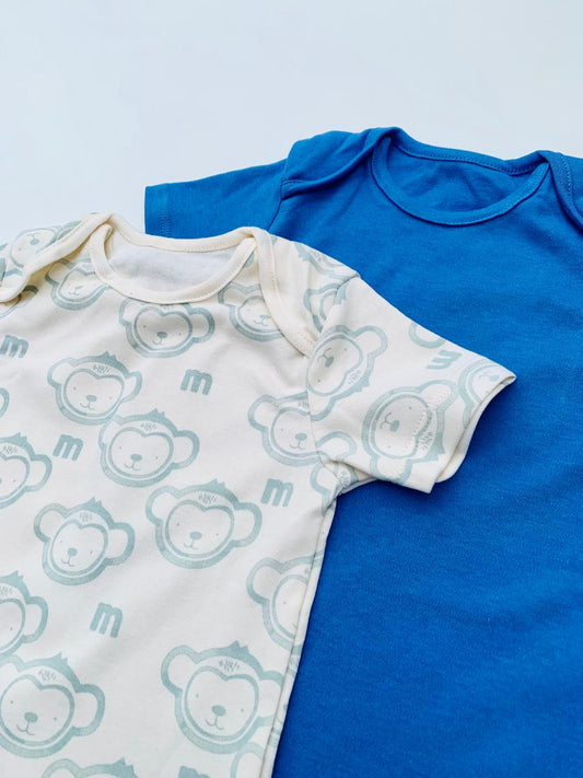 George Pack Of 2 Halfsleeves Bodysuits