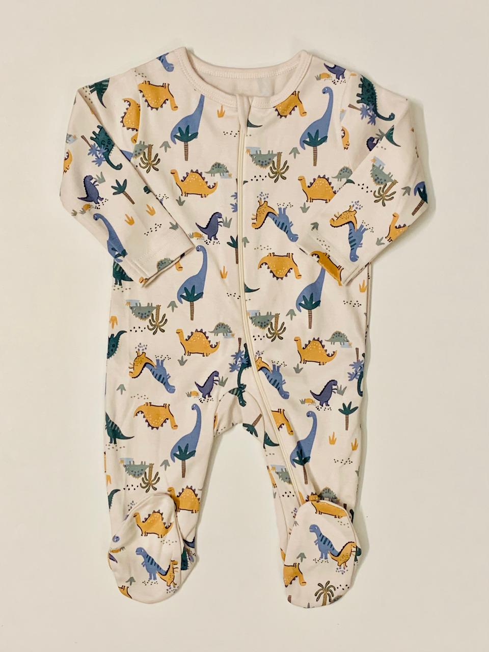 Juniors Printed Dinos Sleepsuit