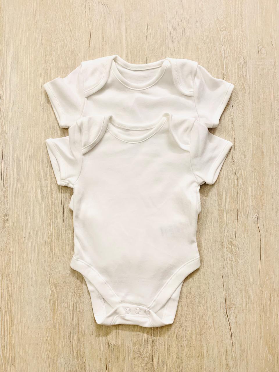 George Pack of 2 Half Sleeves Bodysuits