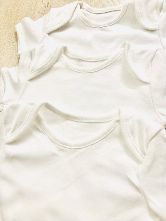 George Pack of 3 Half Sleeves Bodysuits