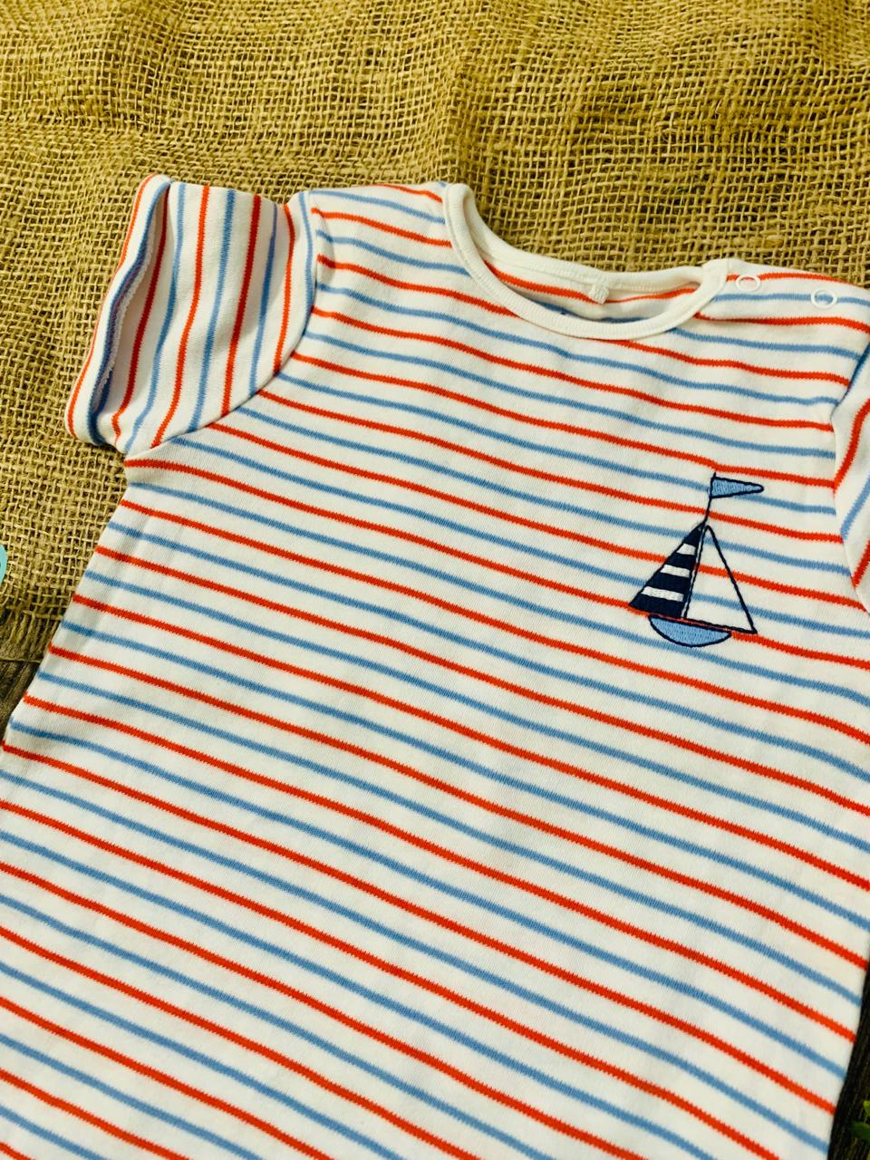 Next Printed Boat Romper