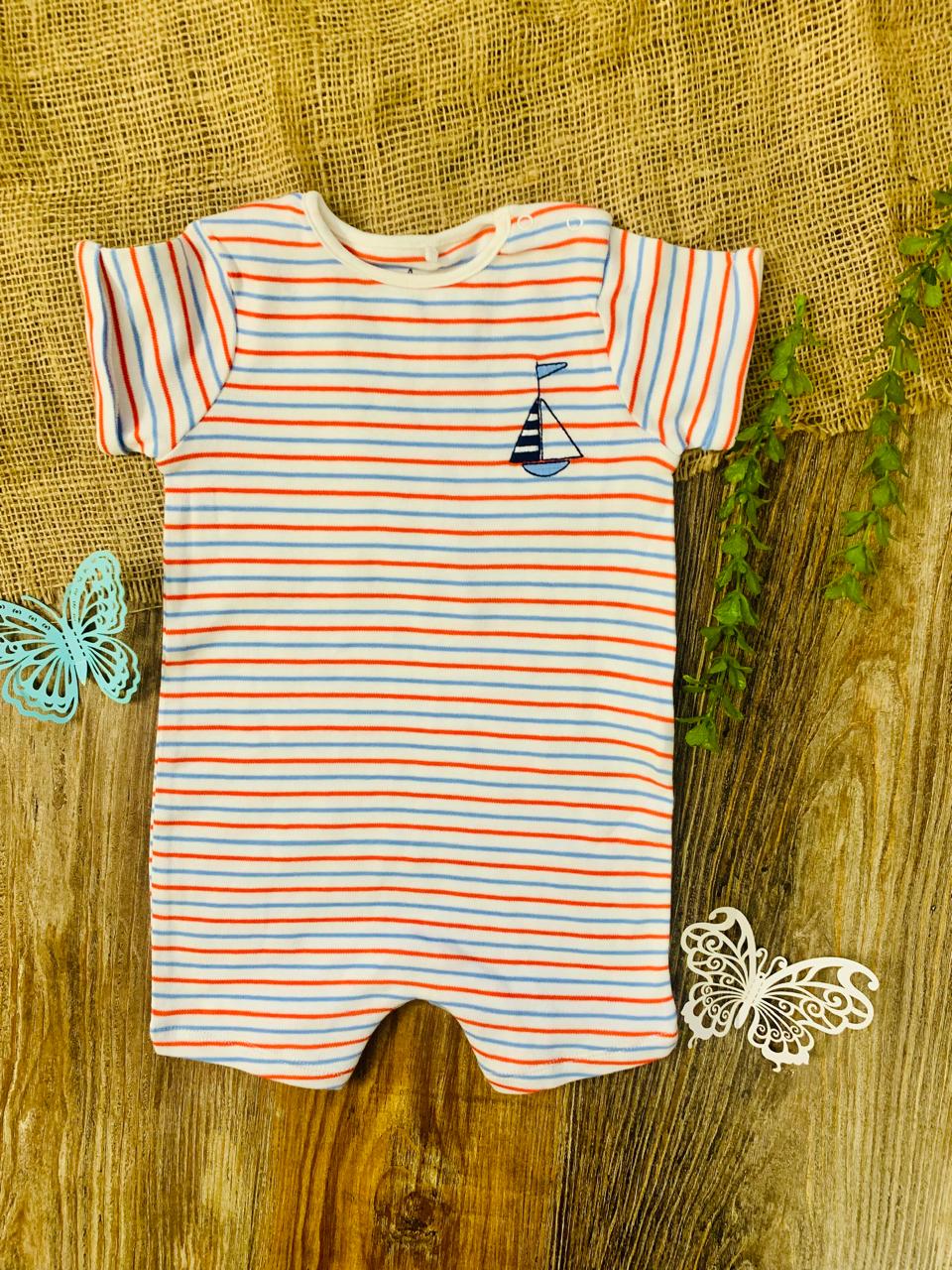 Next Printed Boat Romper