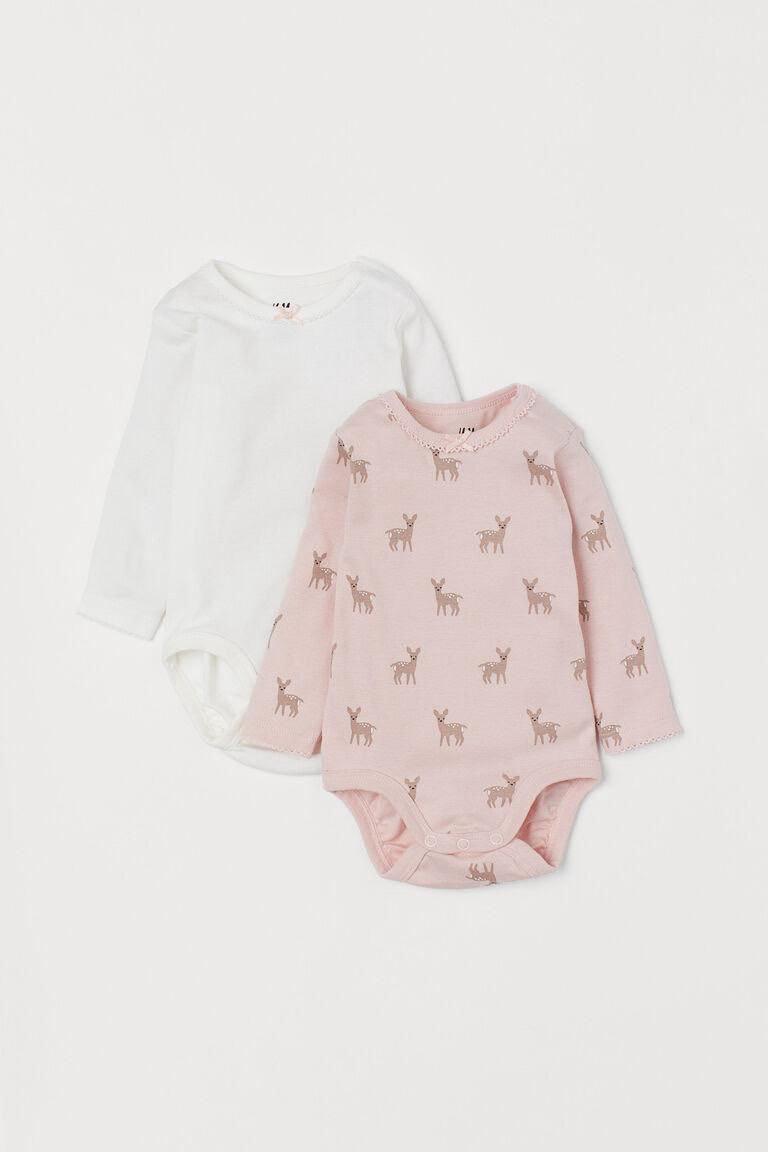 H&M Pack Of 2 Fullsleeves Bodysuits