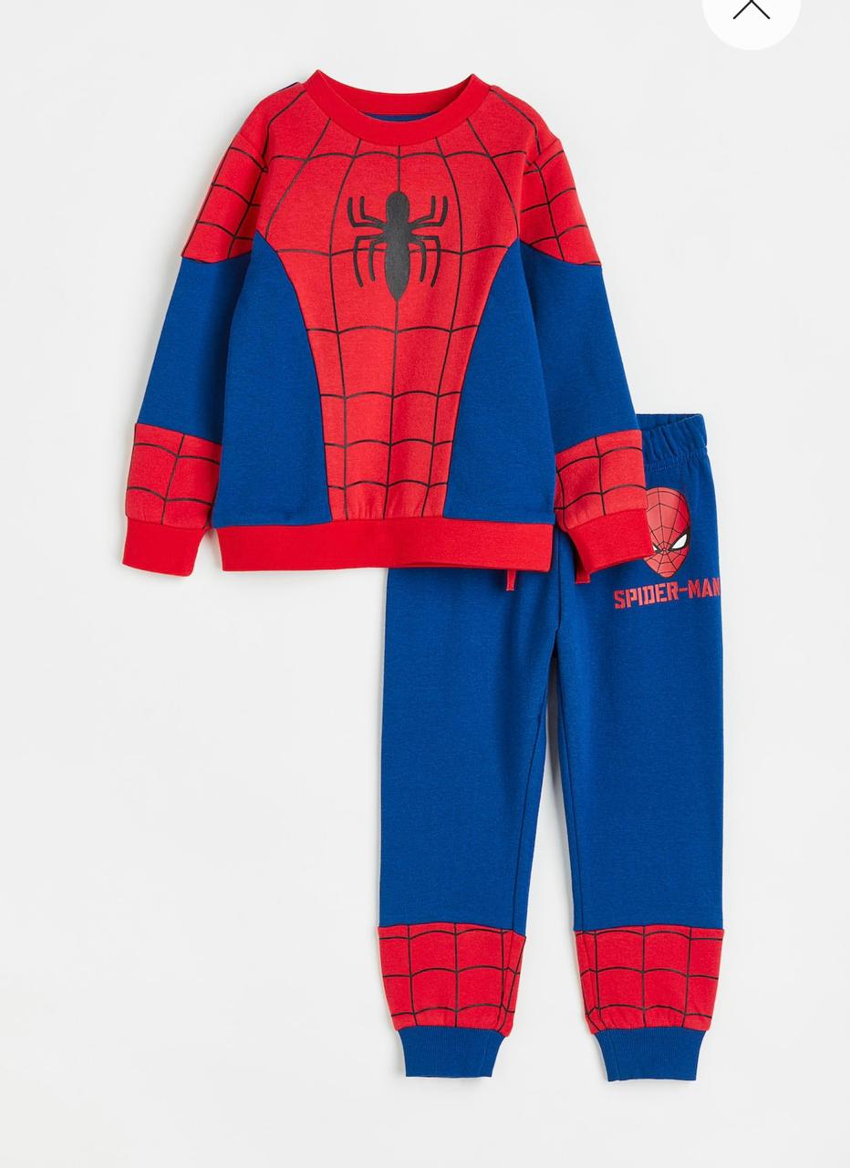 H&M Spider Man Sweat Shirt Trouser Set - Main Image