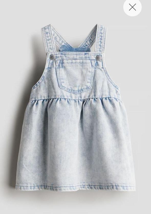 H&M Blue Denim Frock