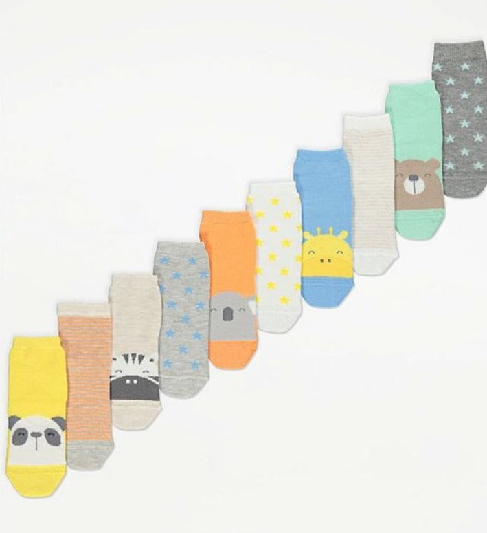 George Pack of 10 Socks