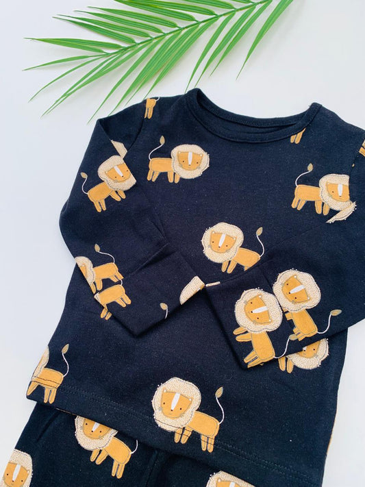 George Printed Little Lion Shirt & Trouser set