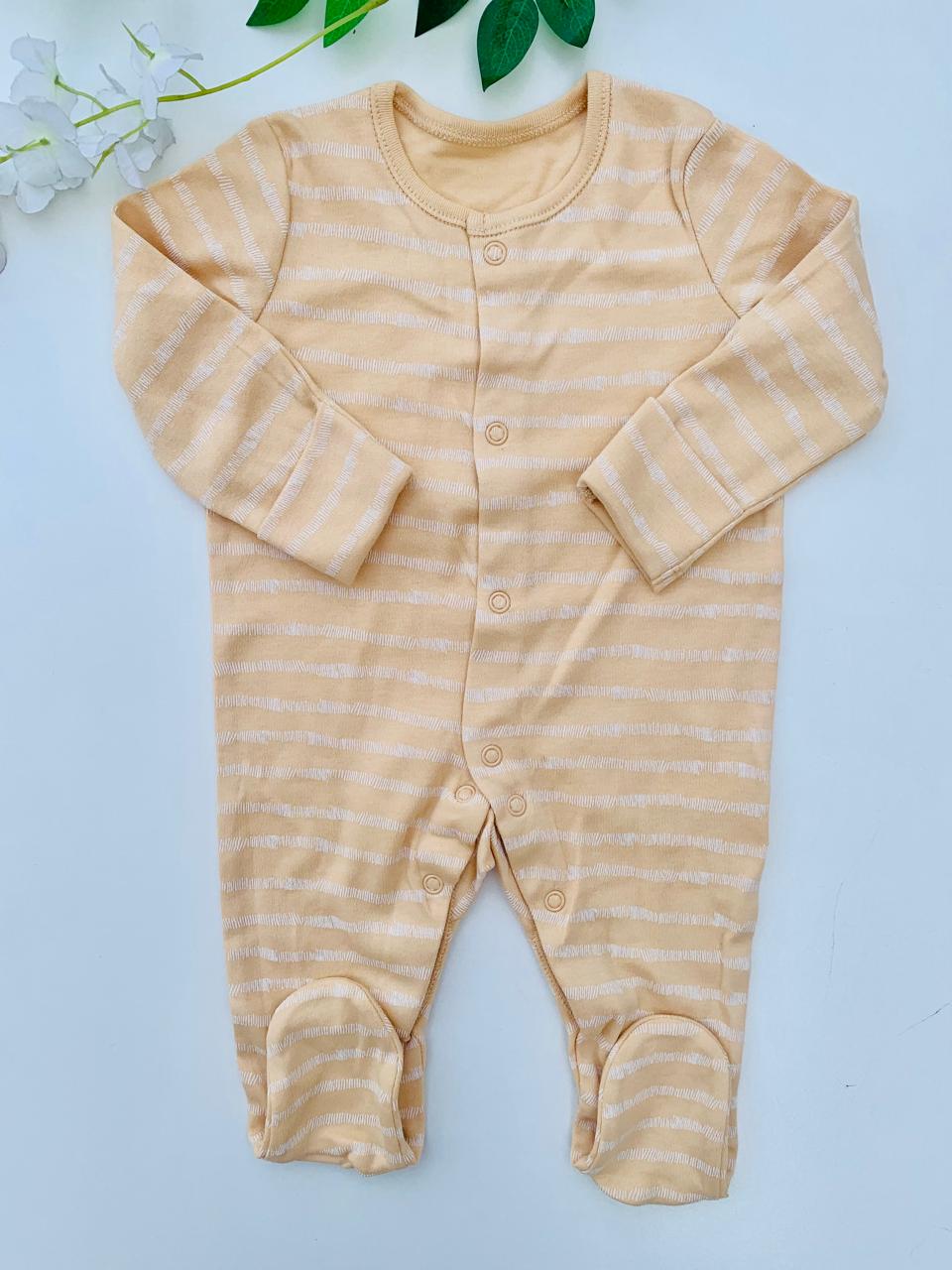 George Buttoned Sleepsuit