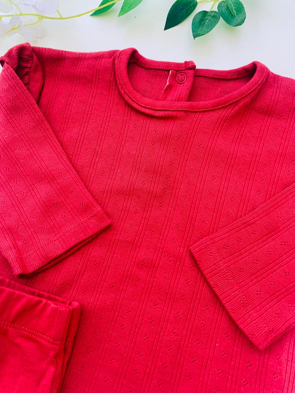 George Textured Shirt & Trouser Set