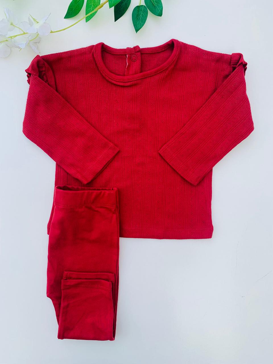 George Textured Shirt & Trouser Set