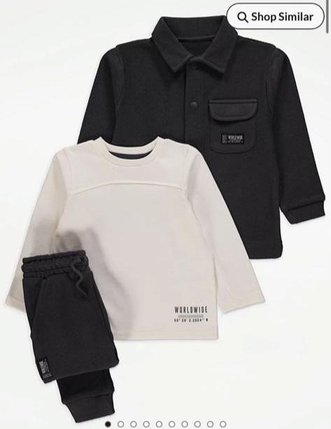 George 3 Pc Outfit Set