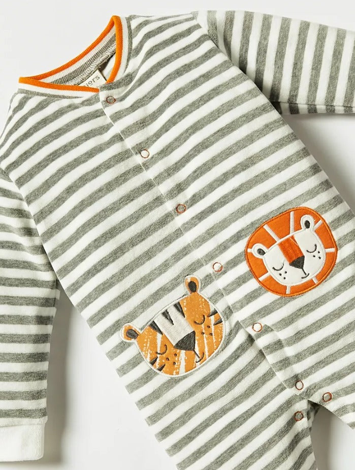 Juniors Velour Sleepsuit