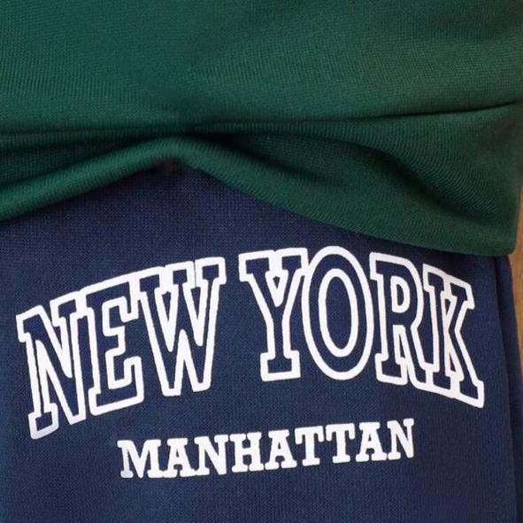SHEIN " NEW YORK " Hoodie & Trouser Set
