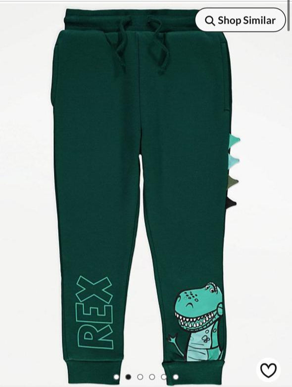 George T-Rex Sweat Hoodie with Trouser Set