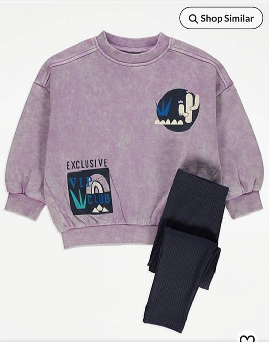 George "Exclusive VIP Club" SweatShirt & Trouser Set