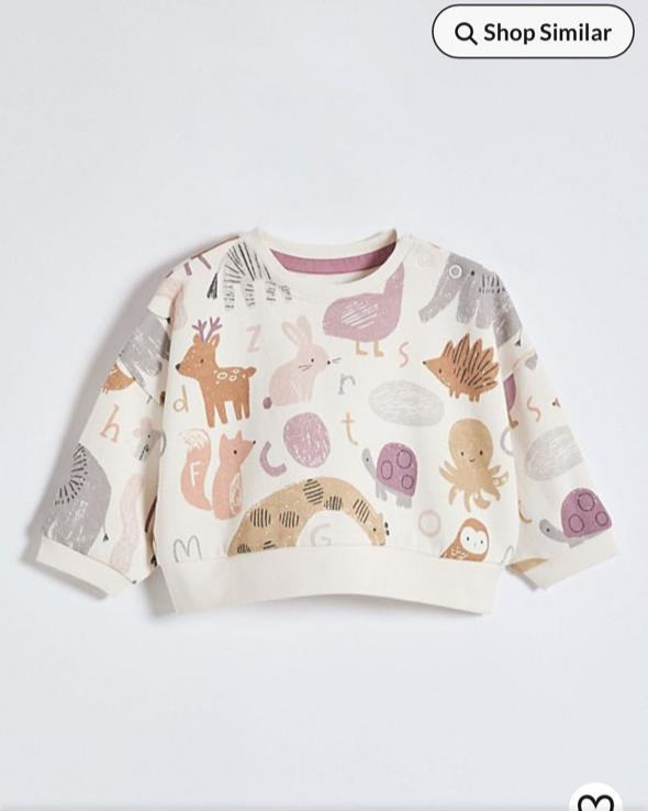 George Safari oversized Sweat Shirt & Trouser Set