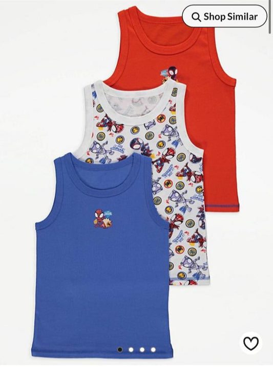 George Pack Of 3 Vests