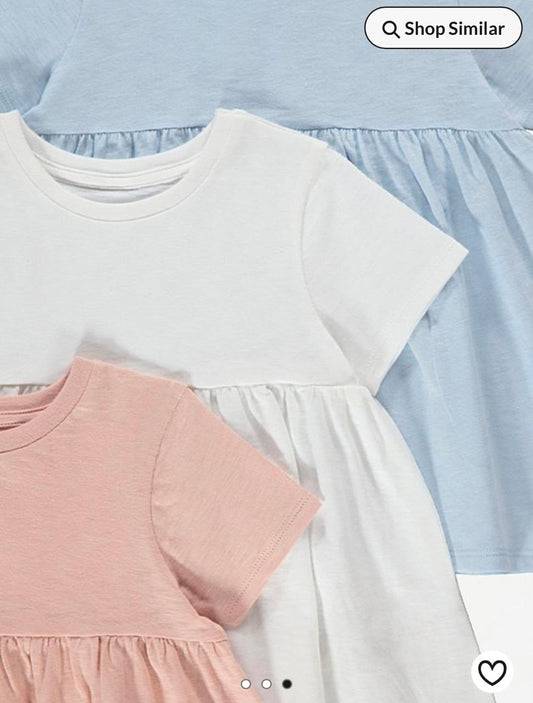 George Pack of 3 Frocks