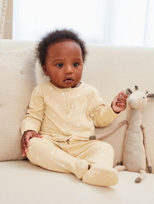 Next Mustard Sleepsuit