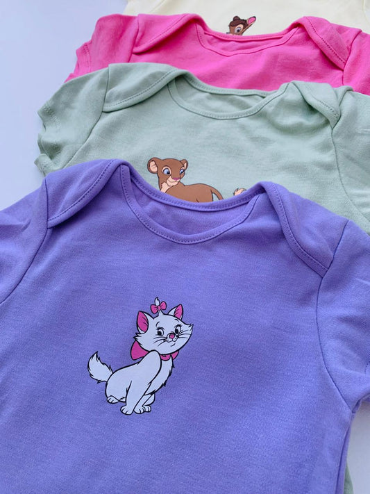 George Pack of Five Half Sleeve Bodysuits