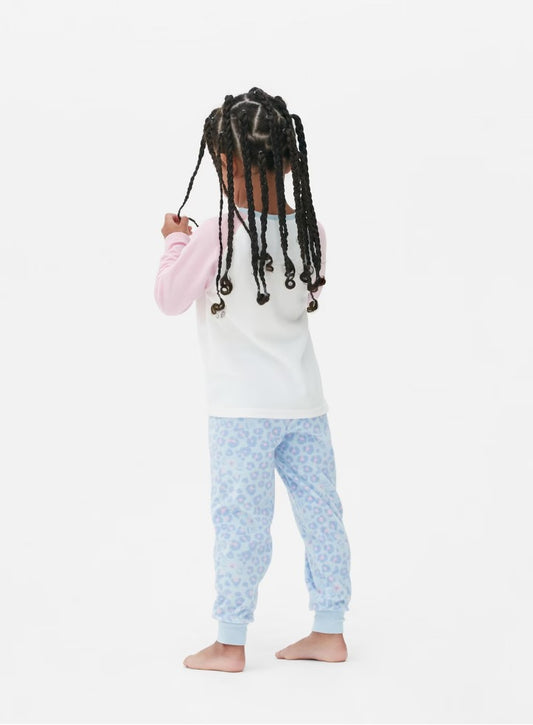 Primark Embroided Cat Shirt & Trouser Set