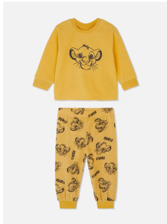 Primark Embroidered Simba Shirt & Trouser Set