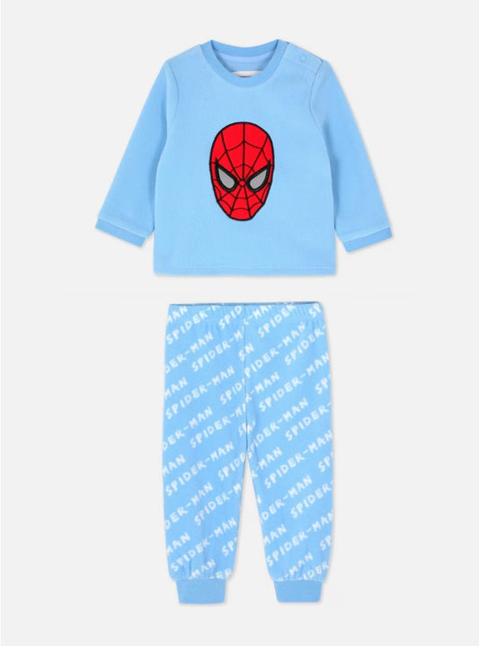 Primark Spider-Man Fleeced Shirt & Trouser