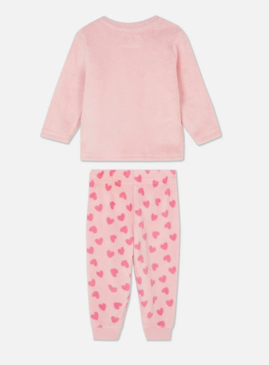Primark Embroided Bunny Face Shirt & Trouser Set