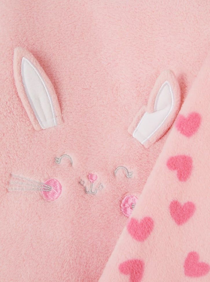 Primark Embroided Bunny Face Shirt & Trouser Set