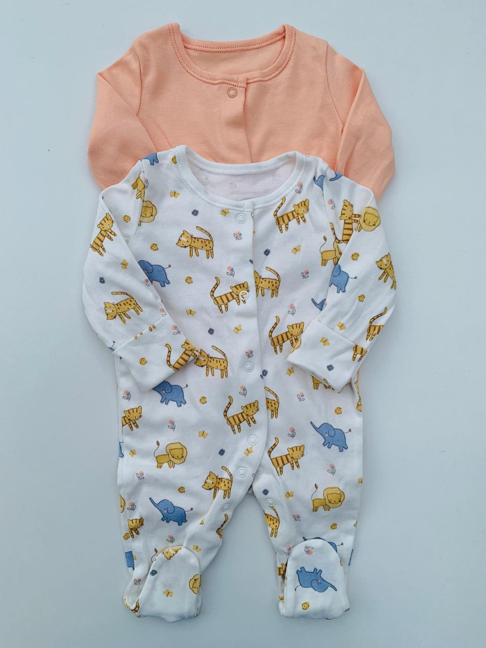 George Pack of 2 Sleepsuits