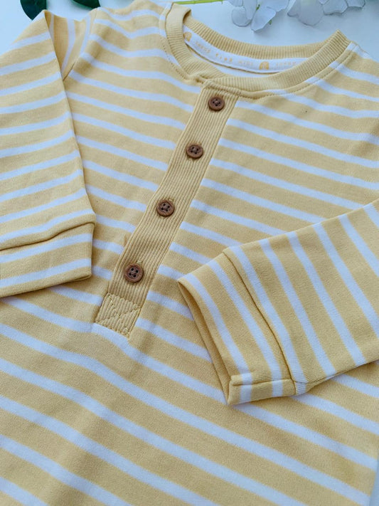 George Buttoned Sleepsuit