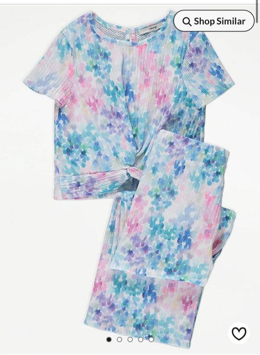 George Tie & Dye Shirt & Trouser Set