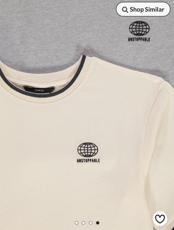 George "Unstoppable" Pack Of 3 Shirts