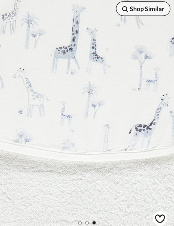 George Giraffe Hooded Towel