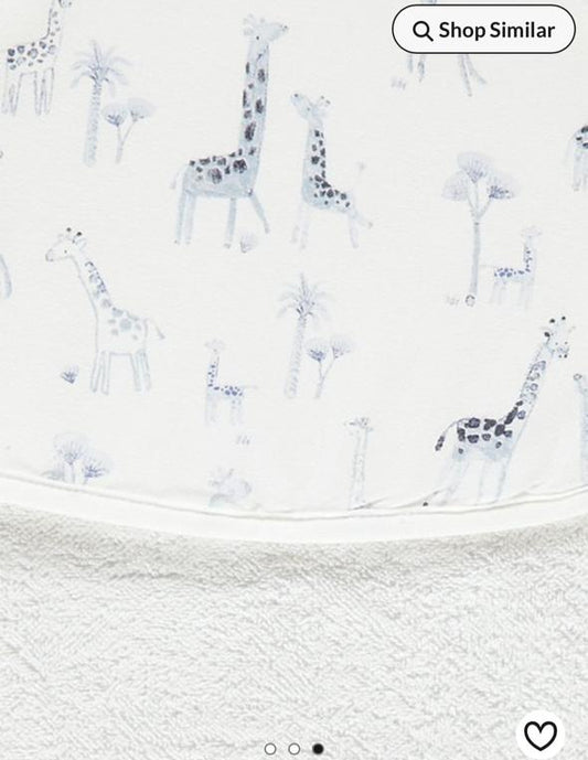 George Giraffe Hooded Towel