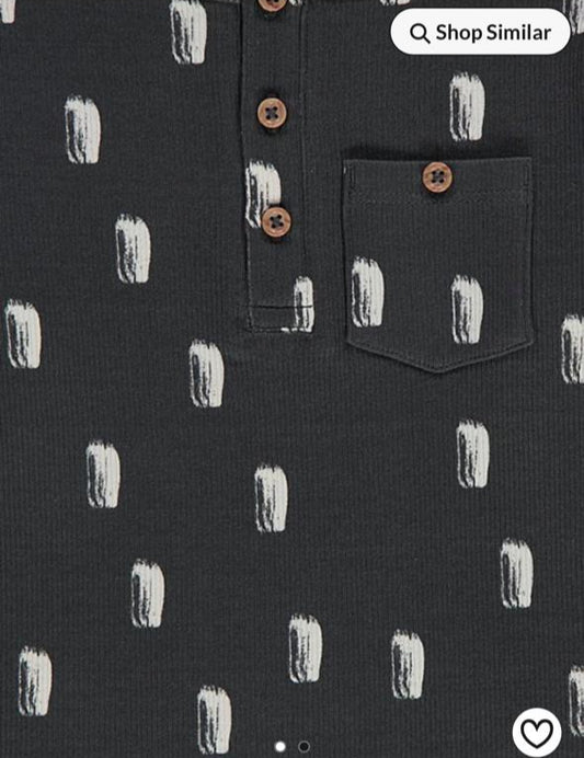 George Charcoal Shirt & Trouser Set