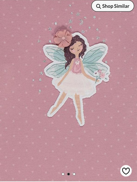 George Appliqued Fairy Shirt & Trouser Set